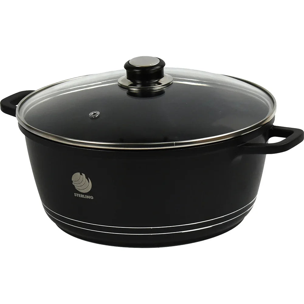 Non Stick Diecast Casserole Pot 26cm ST81851 (Parcel Rate)