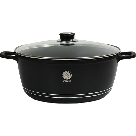 Non Stick Diecast Casserole Pot 26cm ST81851 (Parcel Rate)