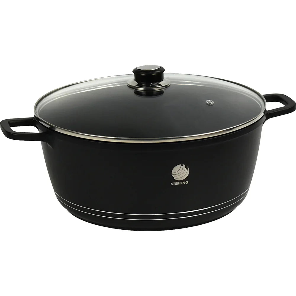 Non Stick Diecast Casserole Pot 30cm ST81853 (Parcel Rate)