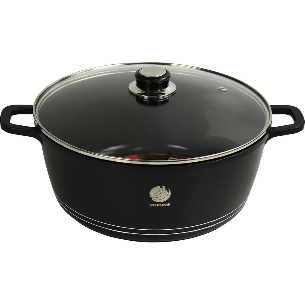 Non Stick Diecast Casserole Pot 30cm ST81853 (Parcel Rate)