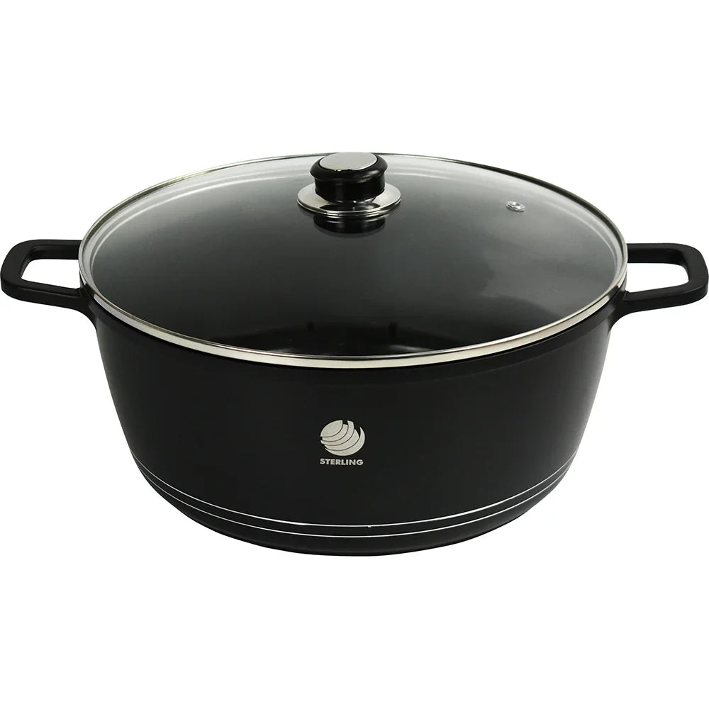 Non Stick Diecast Casserole Pot 32cm ST81854 (Parcel Rate)