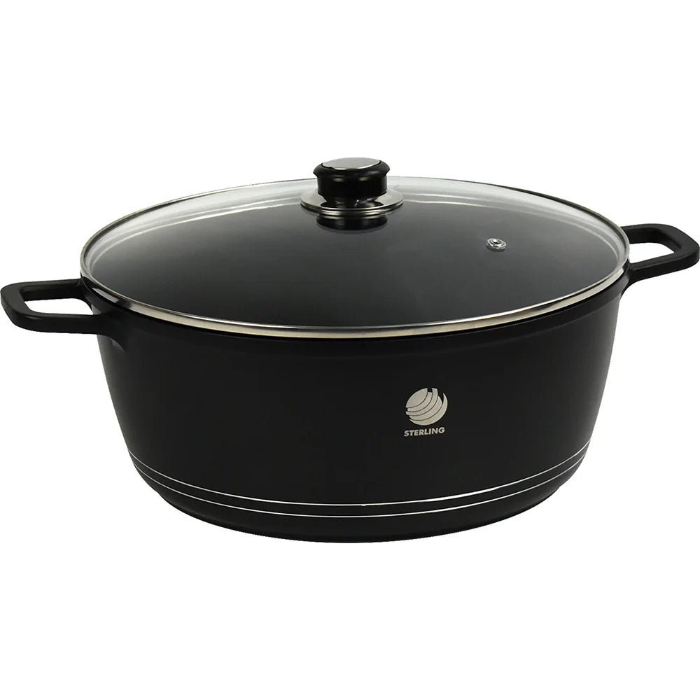 Non Stick Diecast Casserole Pot 32cm ST81854 (Parcel Rate)