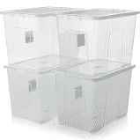 Storage Clear Boxes 80 Litres ST80 (Big Parcel Rate)p