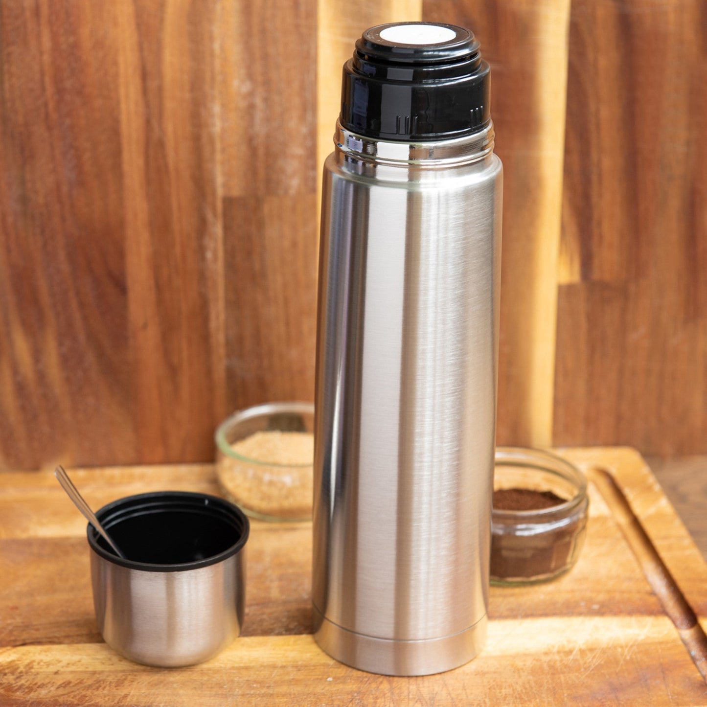 SQ Professional Stainless Steel Vacuum Thermos Flask 750ml 4848  (Parcel Rate)
