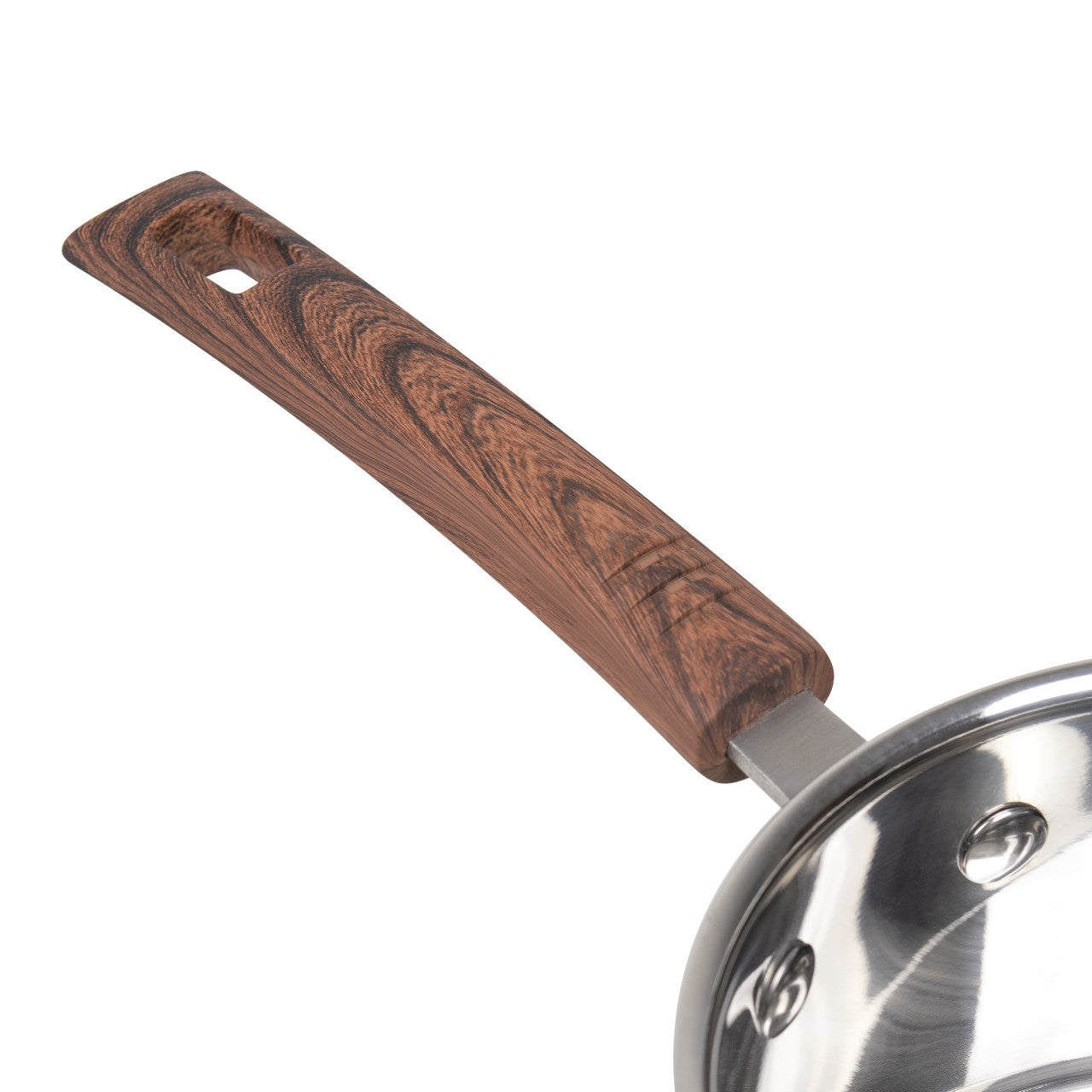 SQ Professional Lustro Touch Stainless Steel Cookware Set of 6 Brown 9965 (Big Parcel Rate)