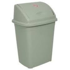 Plastic Swing Bin No.4 30L Assorted Colours ZP429 (Big Parcel Rate)