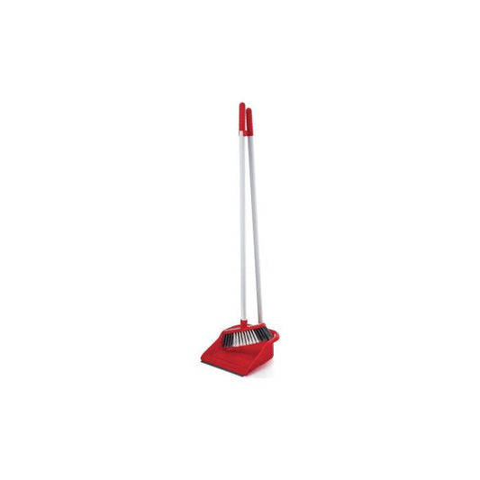 Long Handle Dustpan Brush 80 cm Assorted Colours ZP165 A (Big Parcel Rate)